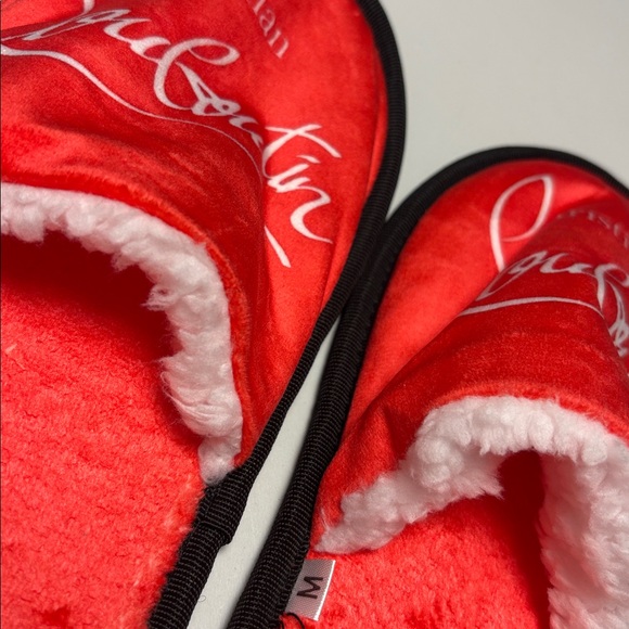 Red and Black inspired Slippers.soft! Comfortable! New! - Picture 3 of 5